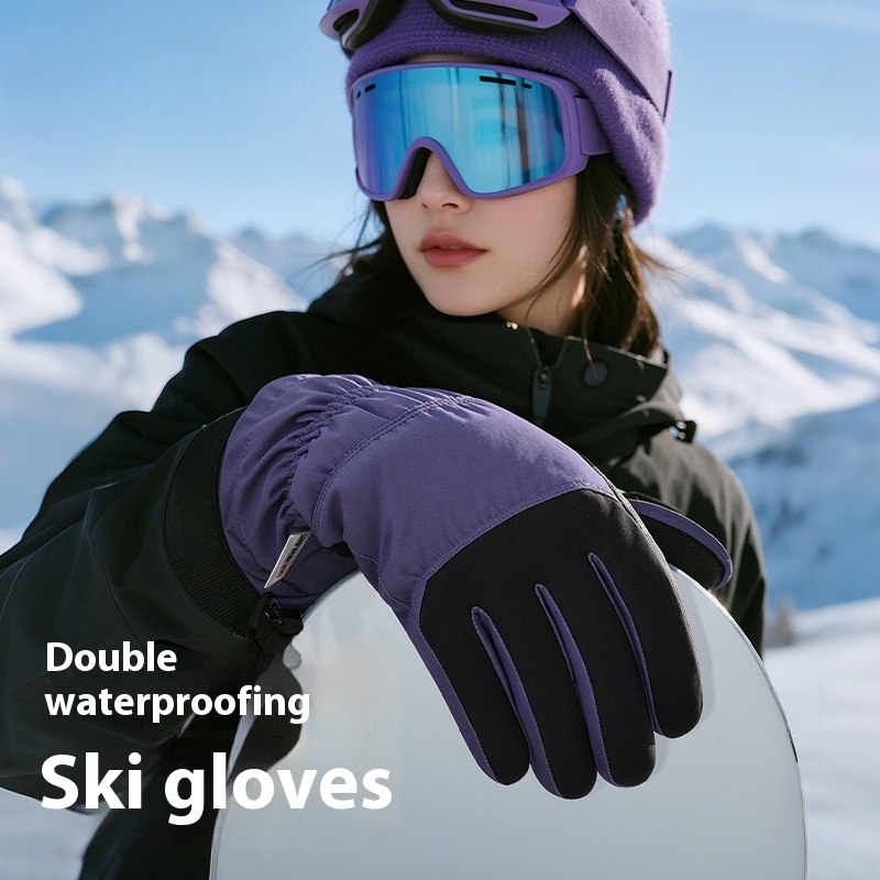 Winter Glove Insulated - Neue Winter-Thermohandschuhe, Skifahren, Radfahren, winddicht, wasserdicht,
